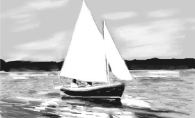 DrawSomething の ボート の絵