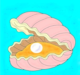 Rahi の 貝殻 の絵