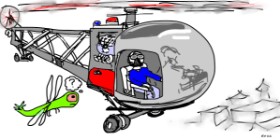 Helikopter - autor: Splatman