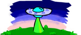 Rosa の 宇宙船 の絵