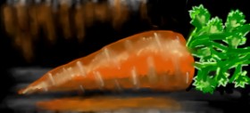 Drawing of Carrot by Nas Z