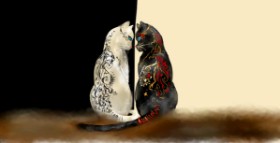 Eclat de Lune の 猫 の絵