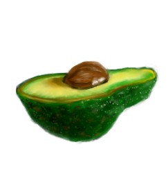 👽mint の アボカド の絵