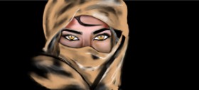 Drawing of Eyes by Çhåching