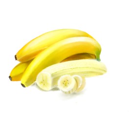 Drawing of Banana by Lou