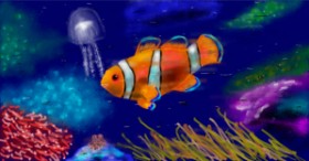 Рисунок на тему «Clownfish» — автор: Eclat de Lune