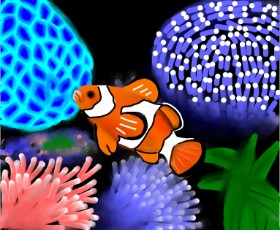 Рисунок на тему «Clownfish» — автор: Sasha