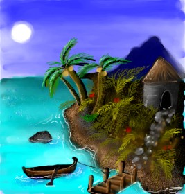 Otok - autor: Leah