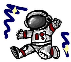 Рисунок на тему «Космонавт» — автор: Ray Piste