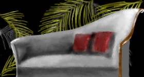 Eclat de Lune の ソファ の絵