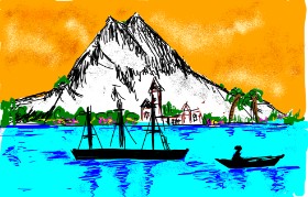 Lsk の 島 の絵