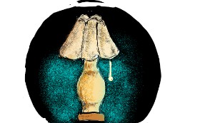 Drawing of Lamp by Lsk