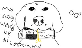 BRODY SMELLS の 新聞 の絵