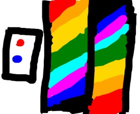 Anonymous の エレベーター の絵