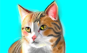 Edgar の 猫 の絵