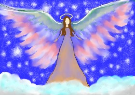 Debidolittle の 天使 の絵