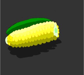 Loves の トウモロコシ の絵