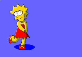 Drawing of Lisa Simpson by Dr.DrawGood