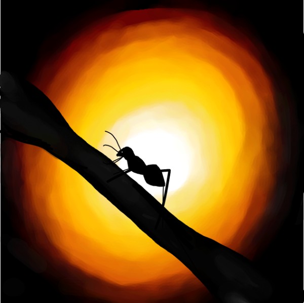Рисунок на тему «Муравей» — автор: Unknown