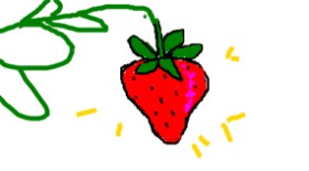 Drawing of Strawberry by Anonymous