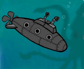 Sofie の 潜水艦 の絵