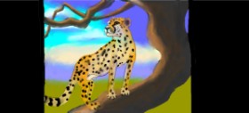DebbyLee の チーター の絵