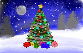 Grissyy の クリスマスツリー の絵