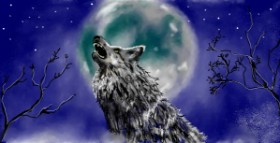 Рисунок на тему «Волк» — автор: Eclat de Lune