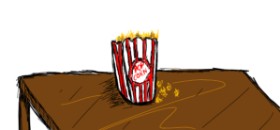 Accound124 の ポップコーン の絵