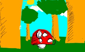 Drawing of Mushroom by Anonymous