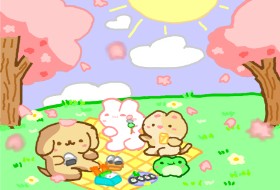 Drawing of Picnic by Arya