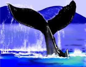 Cec の クジラ の絵