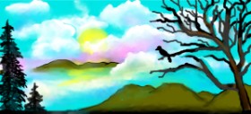 DebbyLee の 雲 の絵