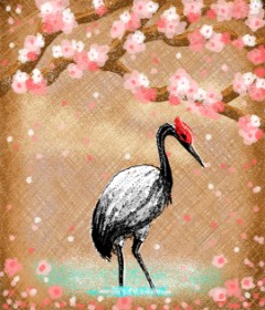 🌌Mom💕E🌌 の コウノトリ の絵