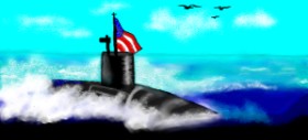 DebbyLee の 潜水艦 の絵