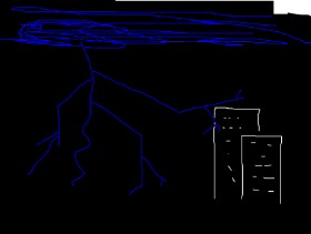 Vangelis の 稲妻 の絵
