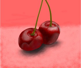Wendy :) の さくらんぼ の絵