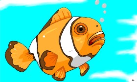Рисунок на тему «Clownfish» — автор: Flowerpot