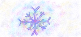 thanos の 雪の結晶 の絵