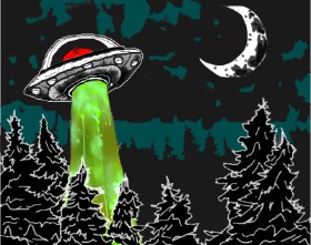 Hazel の 宇宙船 の絵