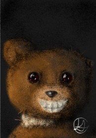 Drawing of Teddy bear by Olive