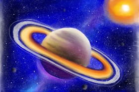 Saturn - autor: Jan