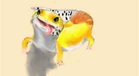 Unknown の トカゲ の絵