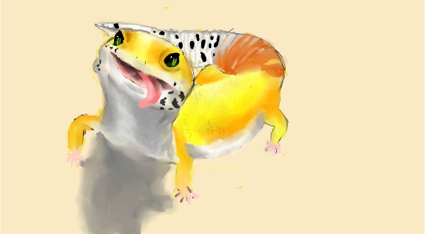 Unknown の トカゲ の絵