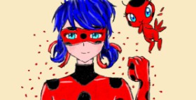 InessA の てんとう虫 の絵