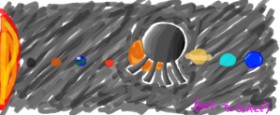 Drawing of Satellite by uwu