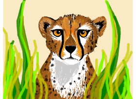Darta の チーター の絵