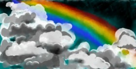 Eclat de Lune の 雲 の絵