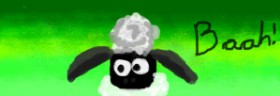 Drawing of Sheep by Pipa