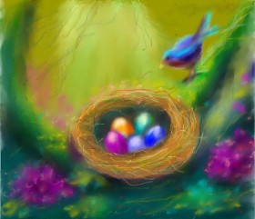 Yasi の 巣 の絵
